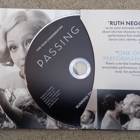 FOR YOUR CONSIDERATION - PASSING SAG DVD Screener, Ruth Negga - Picture 5 of 8